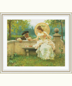 1532 A Tender Moment in the Garden (small)
