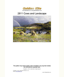 2811 Cows and landscape