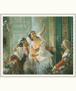 1539 Scene from the roman carnival