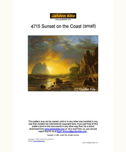 4715 Sunset on the Coast (Small)