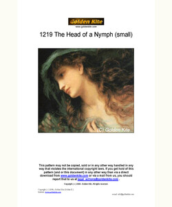 1219 The head of nymph (small)